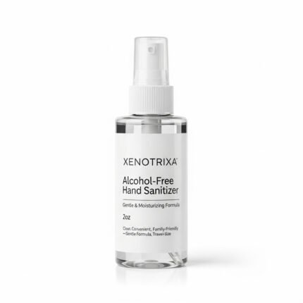 Xenotrixa Alcohol-Free Hand Sanitizer | Gentle & Moisturizing Formula 2oz